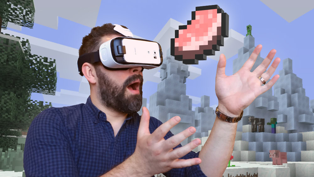 minecraft gear vr