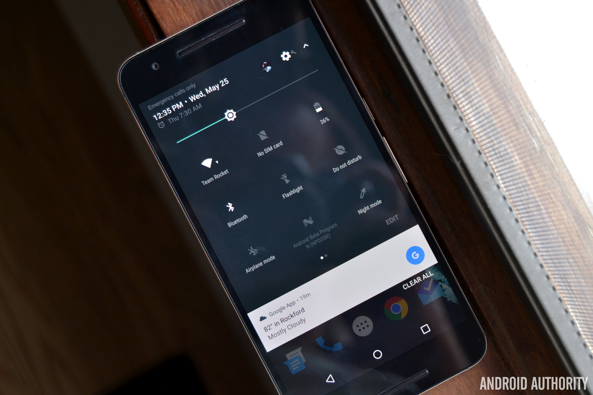 Android N Dev Preview 3 Nexus 6P 7-AA