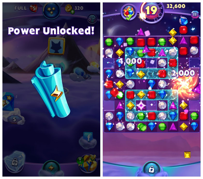 Bejeweled Stars gameplay 2