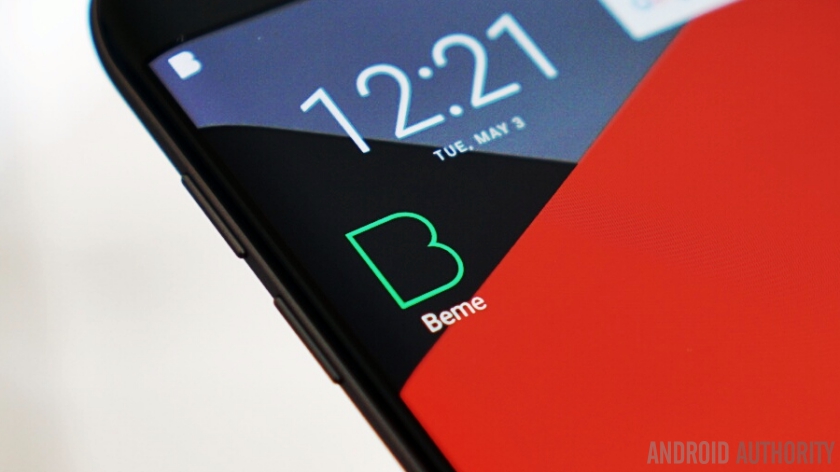 Beme icon teaser Galaxy S7 Edge