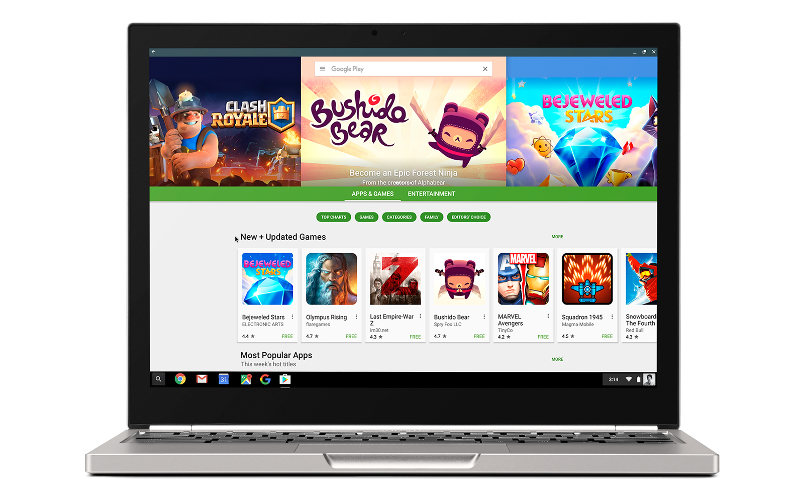 Google Play Chromebooks