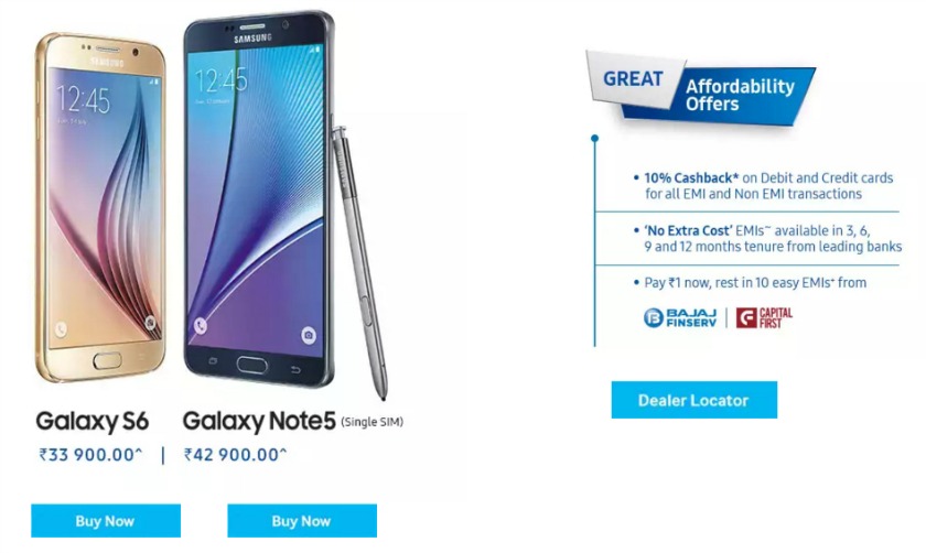 Samsung Mobile Offers