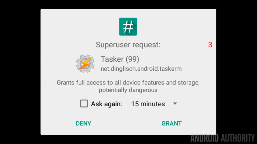 Using Tasker with root reboot phone - customization - Android Authority