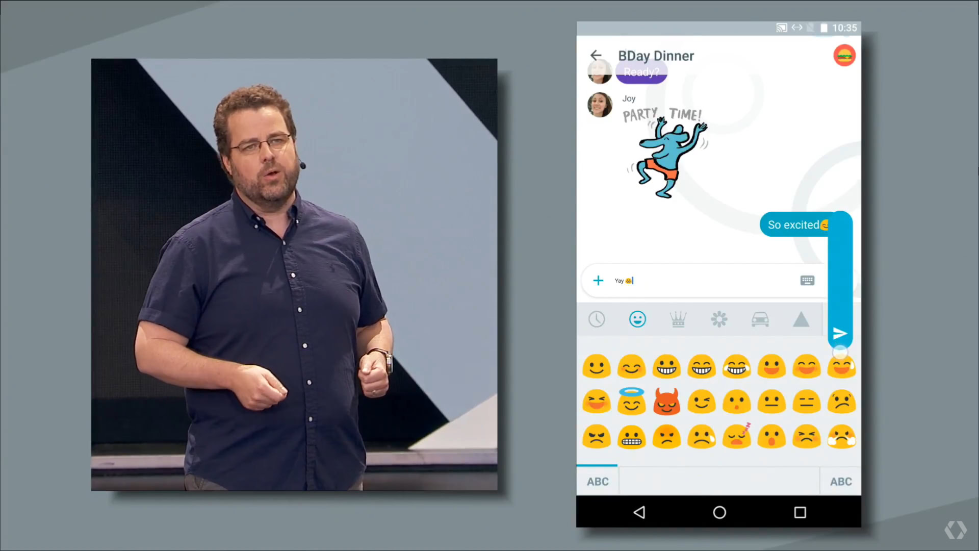 allo whisper shout-Google IO 2016