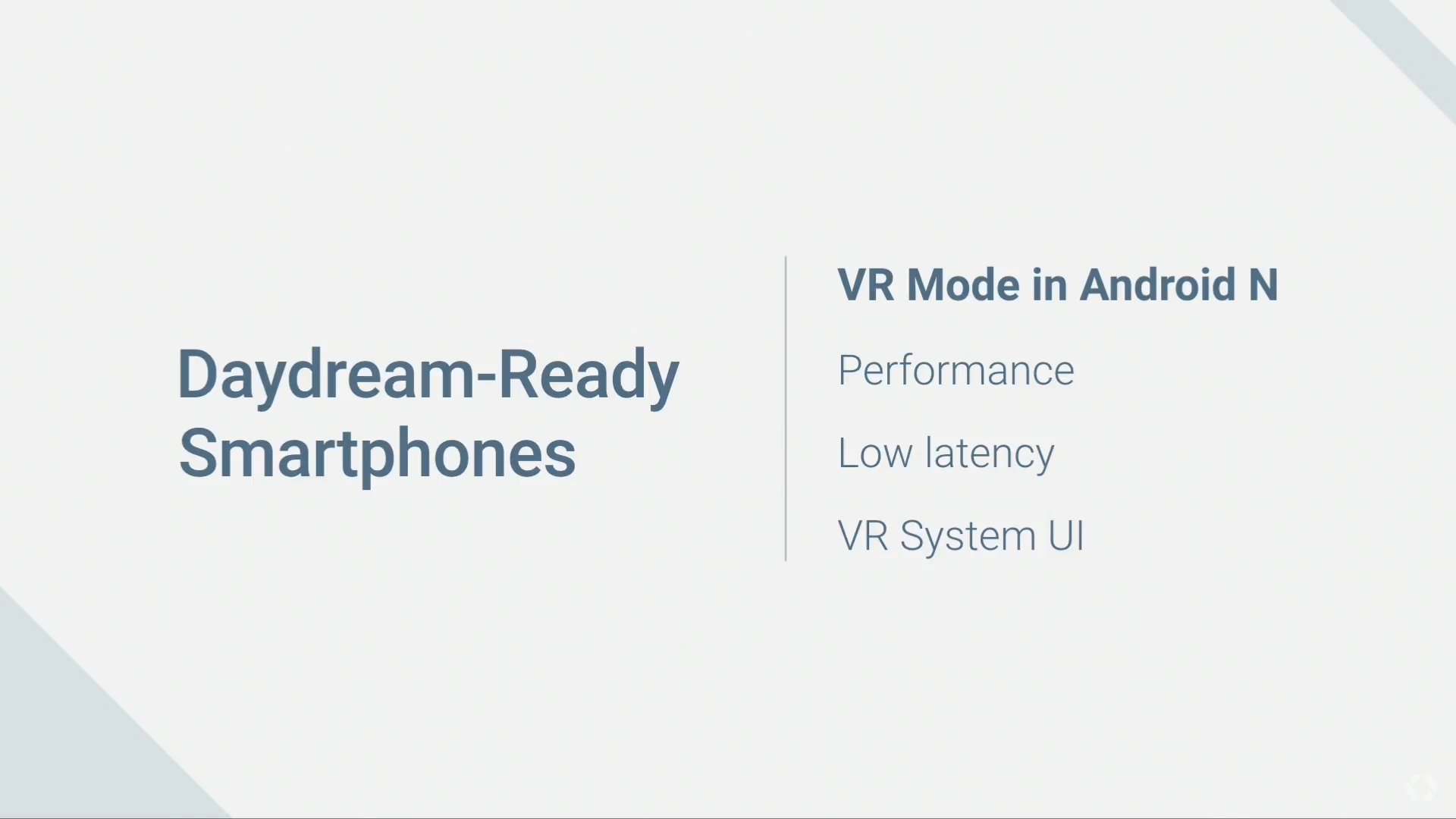 daydream vr mode 1-Google IO 2016