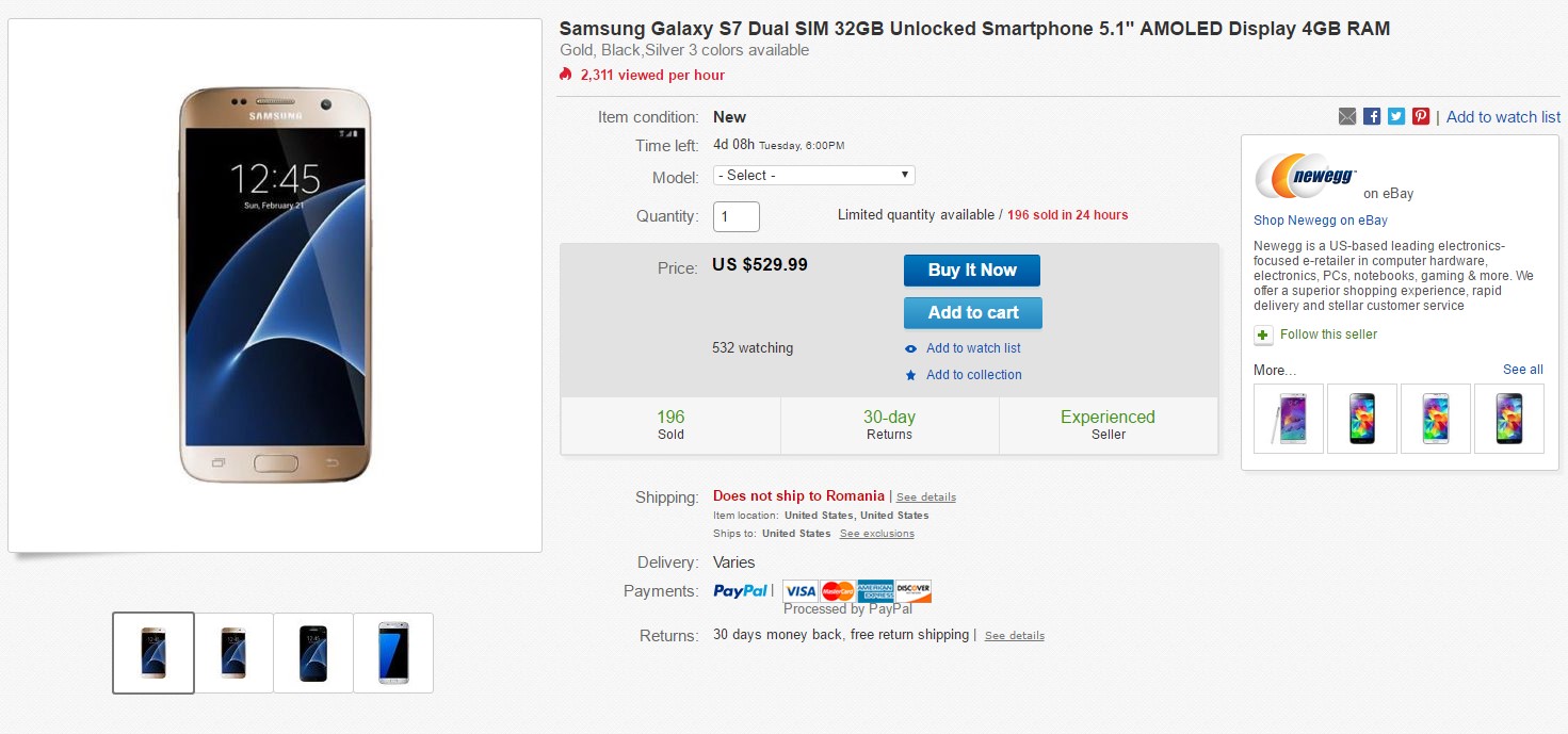 galaxy s7 ebay deal