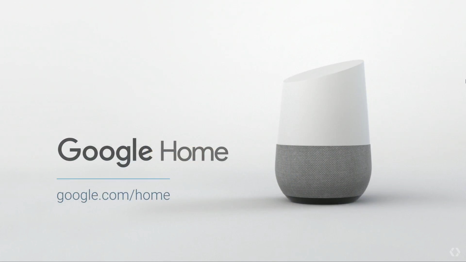 google home-Google IO 2016