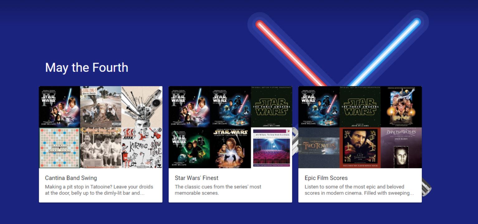 may the fourth google play music