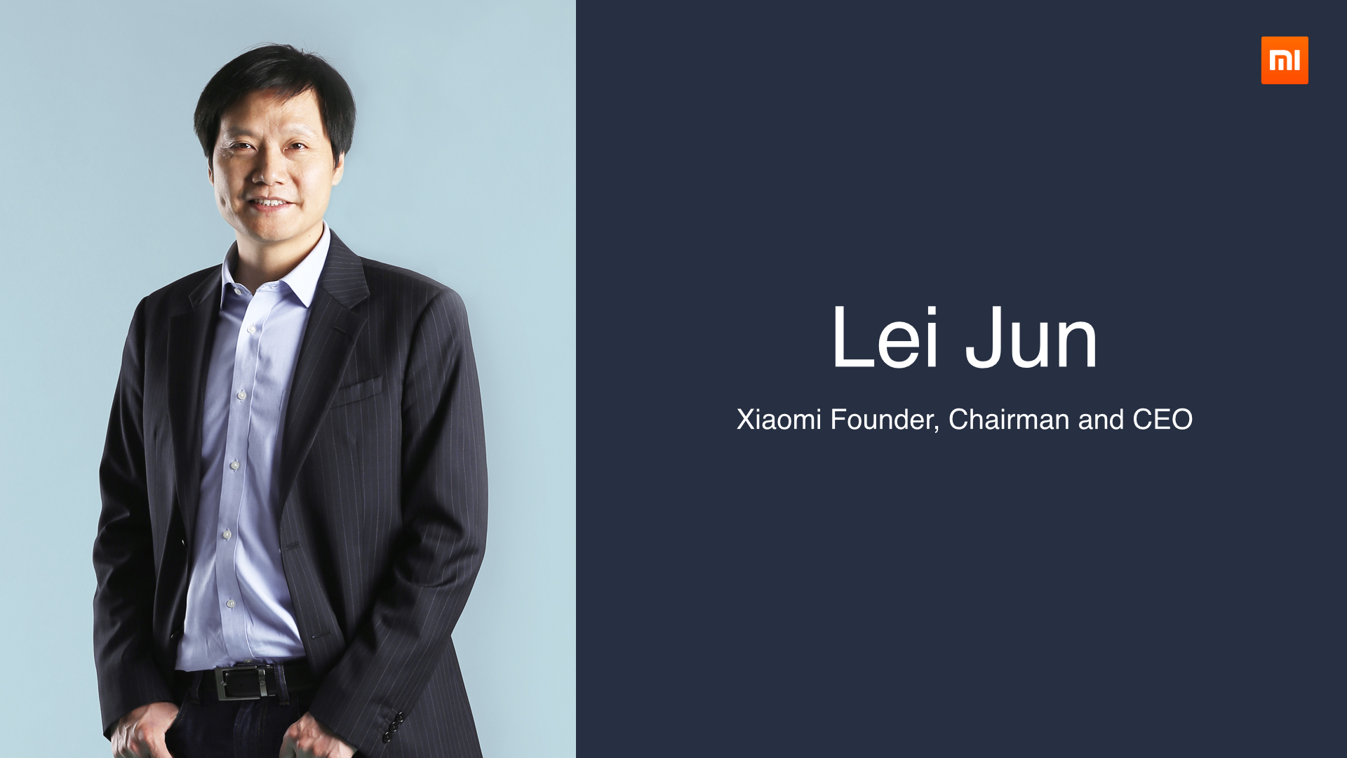 Lei Jun Xiaomi