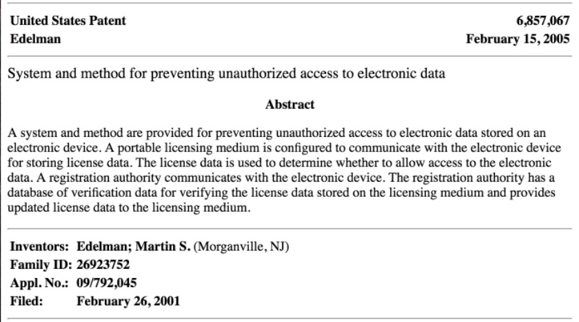 United States Patent 6857067