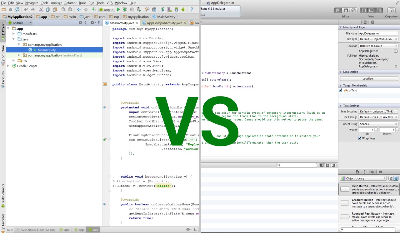 IOS vs Android mobile development