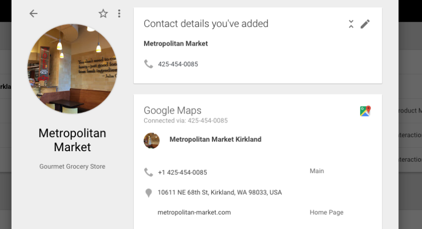 Google Contacts Gains Maps Integration To Automatically Provide