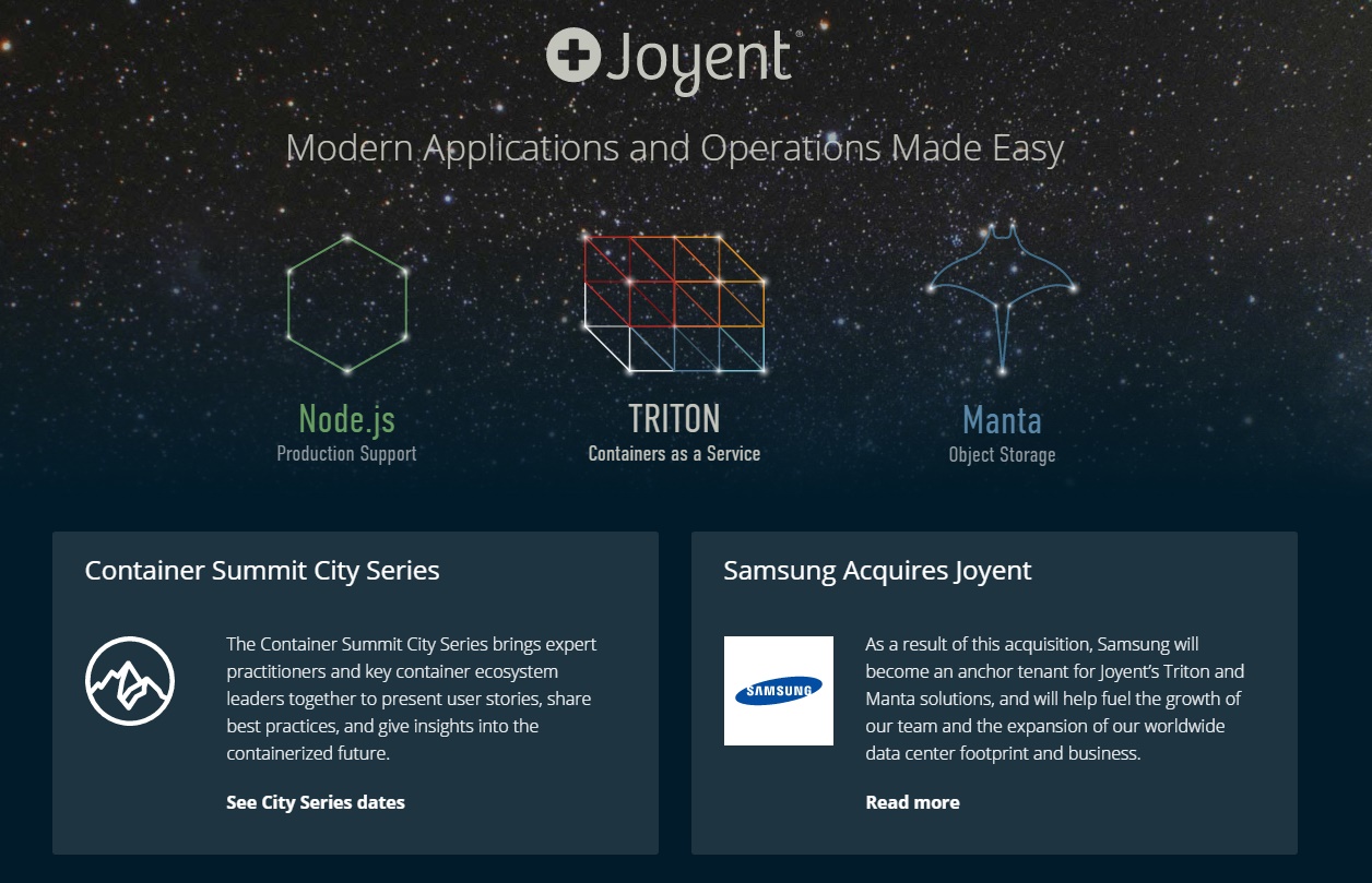 joyent samsung