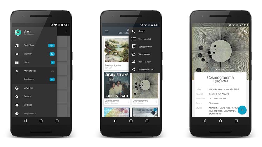 discogs android apps weekly