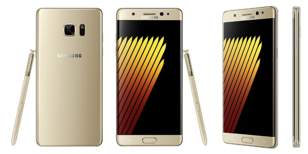 Samsung Galaxy Note 7 - gold