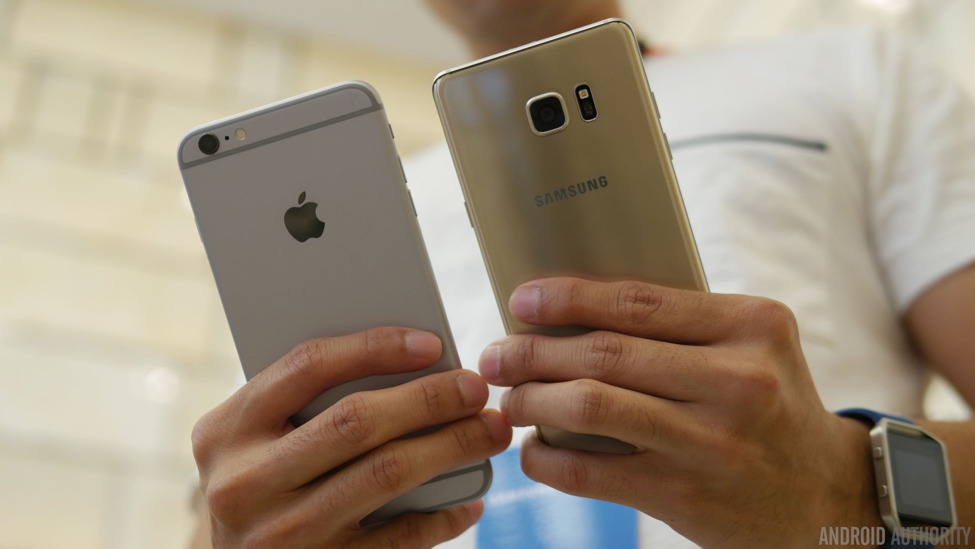 Samsung Galaxy Note 7 vs Apple iPhone 6s Plus first look 12
