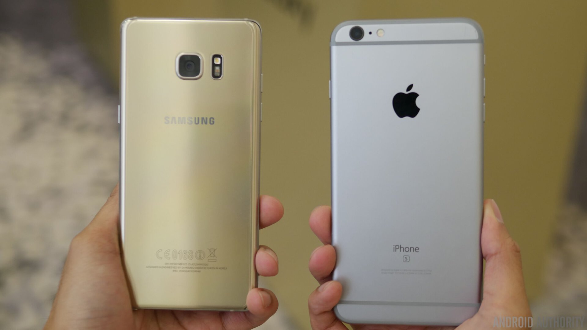 Samsung Galaxy Note 7 vs Apple iPhone 6s Plus first look 15