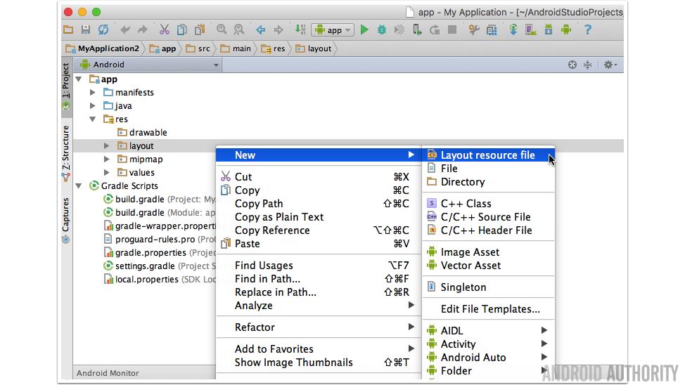 fragments - new layout resource file-16x9