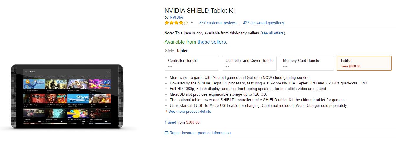 nvidia shield tablet k1 sold out2