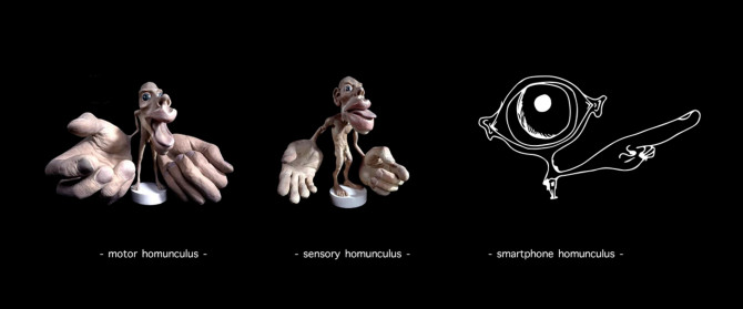 smartphone homunculus