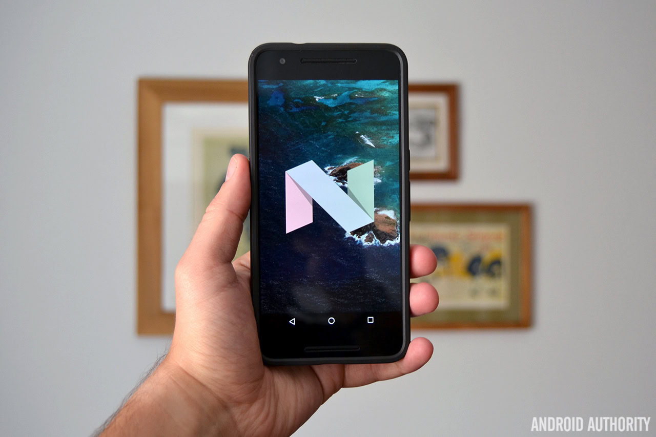 Android 7.0 Nougat logo AA 1