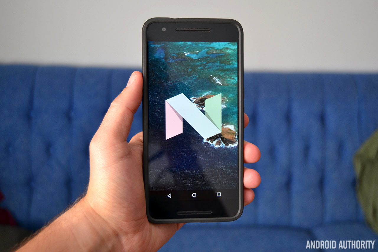 Android 7.0 Nougat logo AA 3