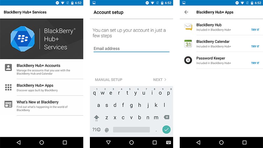 blackberry hub android apps weekly
