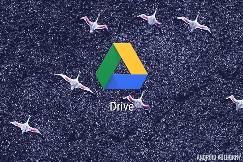 The Google Drive logo.