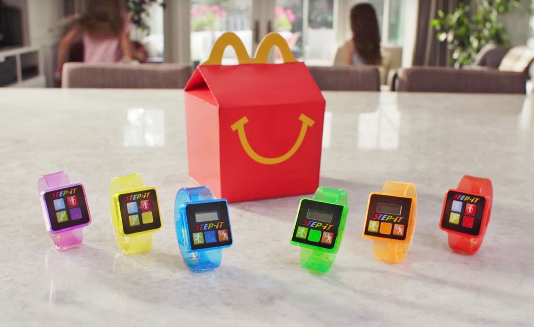 McDonalds Step-In activity trackers