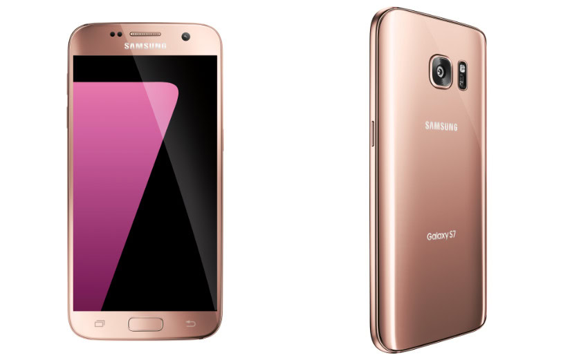 Pink Gold Galaxy S7