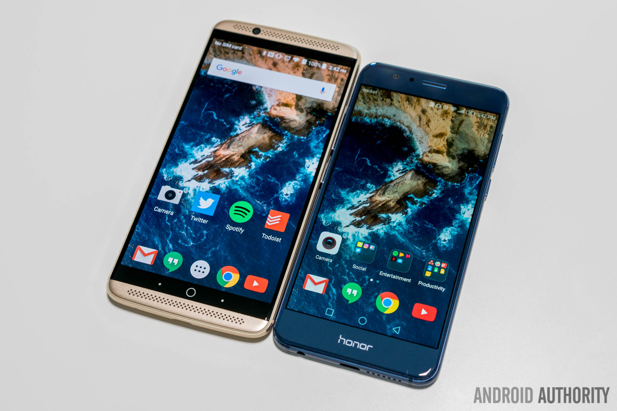 ZTE Axon 7 vs HONOR 8-1