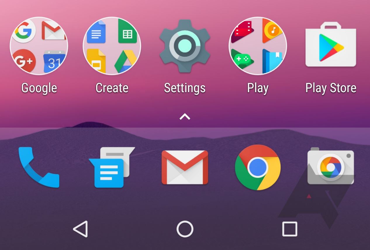 nexus launcher app drawer