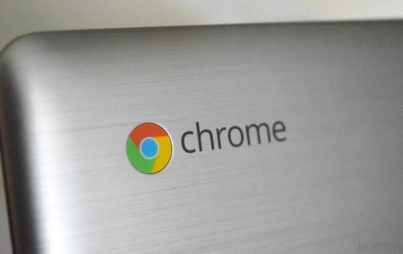 The Chrome OS logo.
