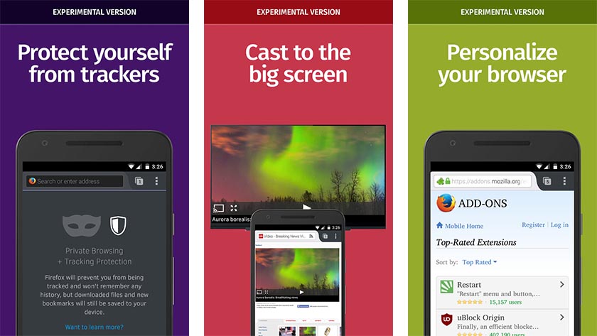 firefox aurora Android Apps Weekly