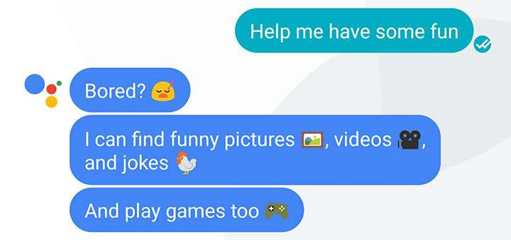 if you feel lonely now you can play games with Google assistant :/ - devRant