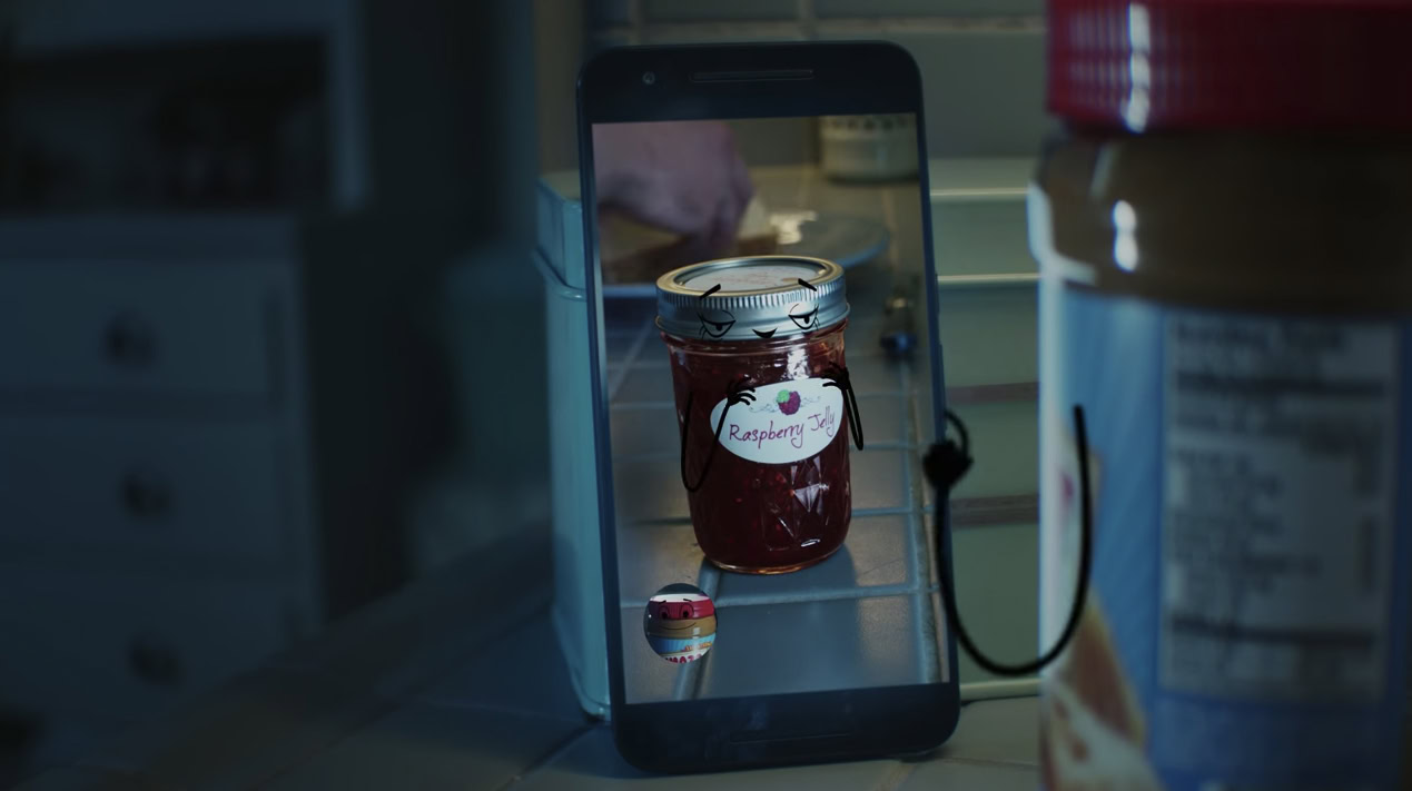 Google Duo Peanut butter and jelly ad copy