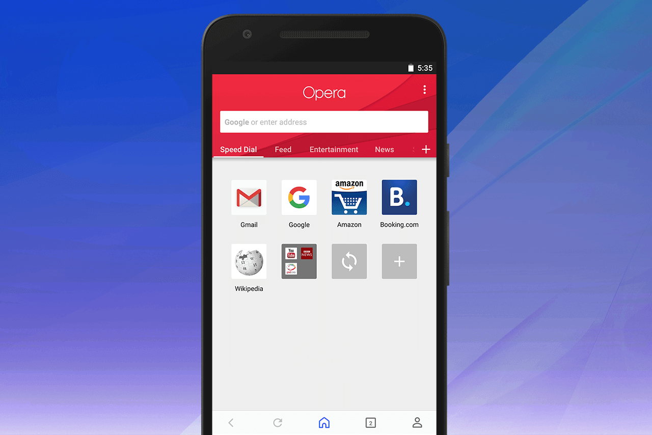 Opera-for-Android-Speed-Dial