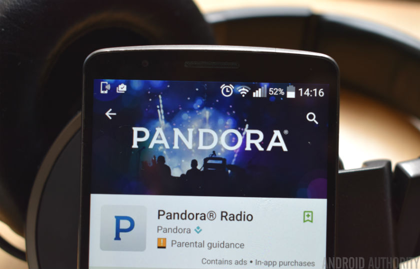 Pandora - best radio apps for android