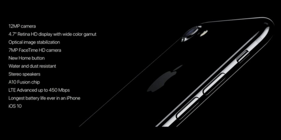 iPhone 7 specs