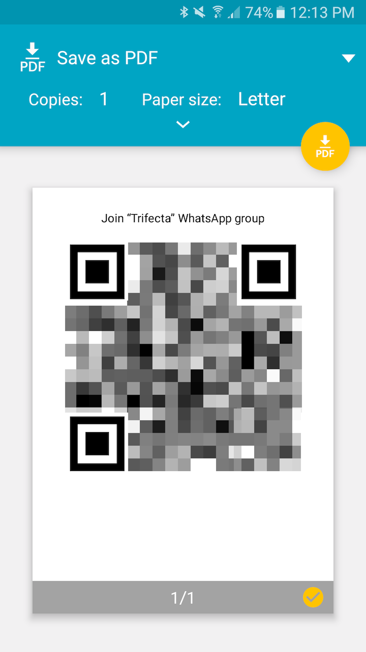 WhatsApp Group Chat QR Code Gen