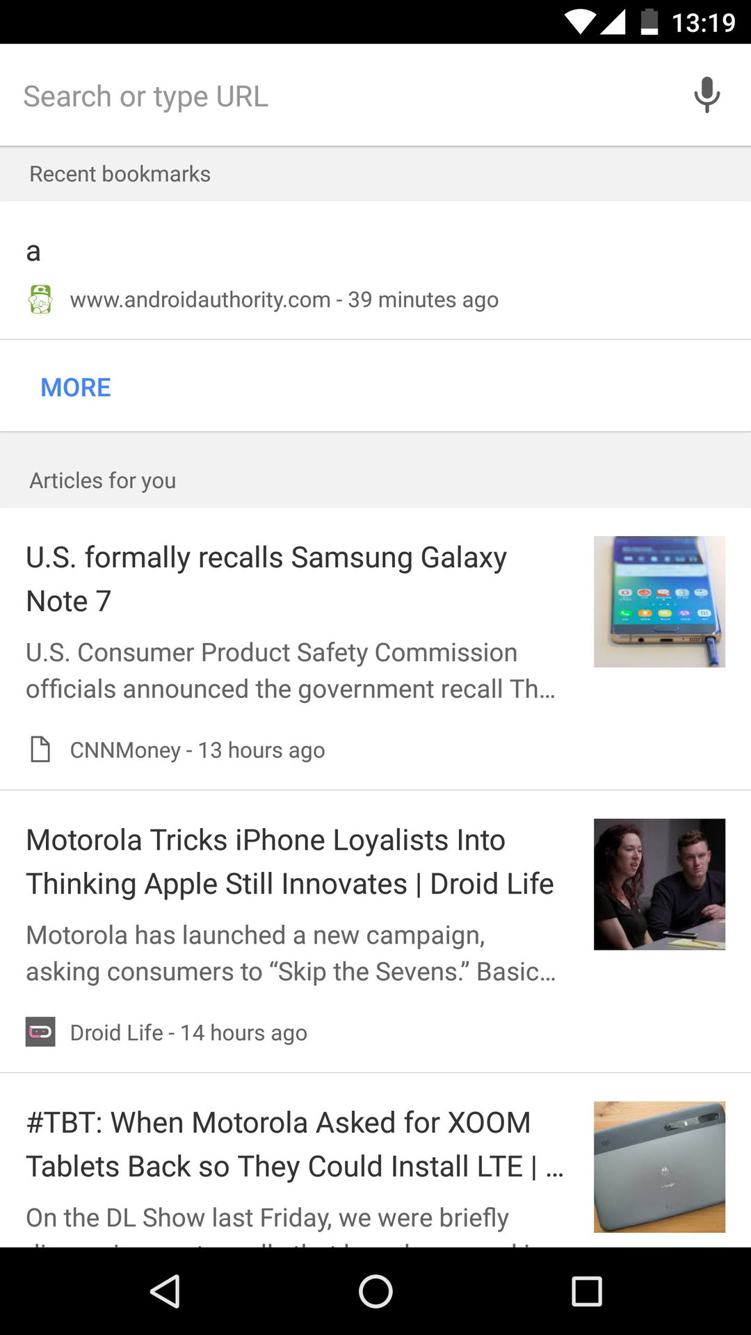 chrome 54 beta recommended articles