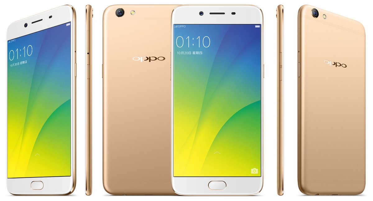 OPPO R9s renders