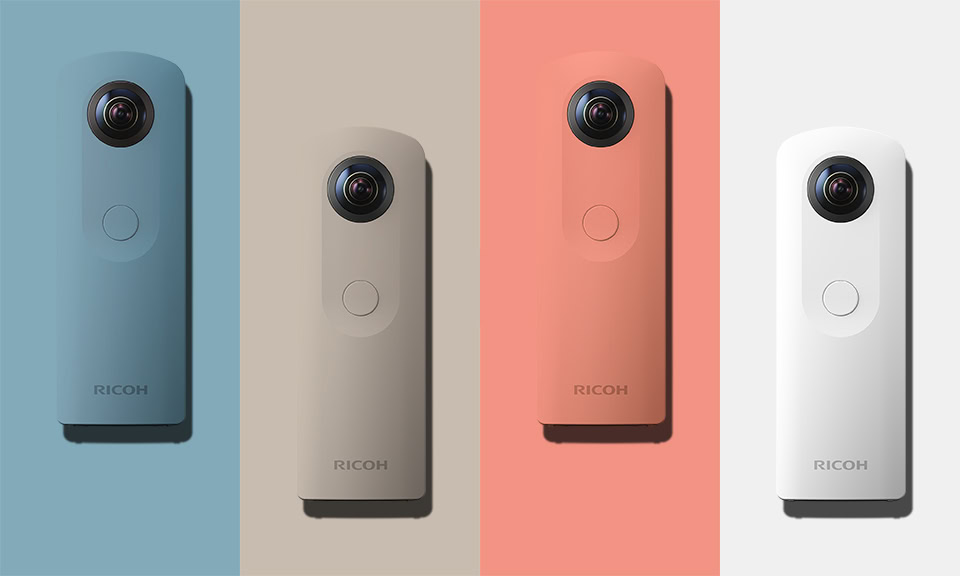 Ricoh Theta SC 360 camera is small and easy to use