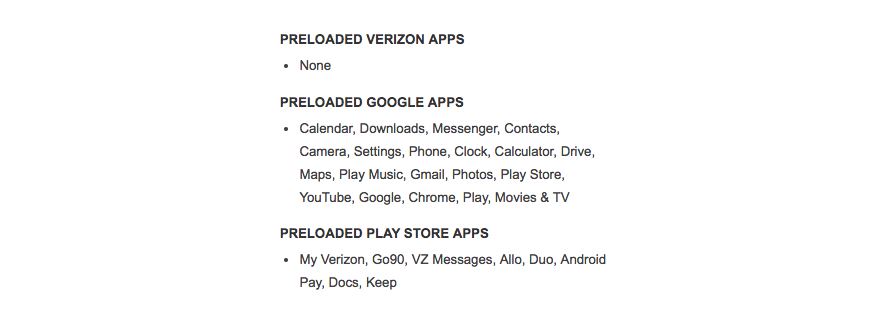 Verizon pixel apps