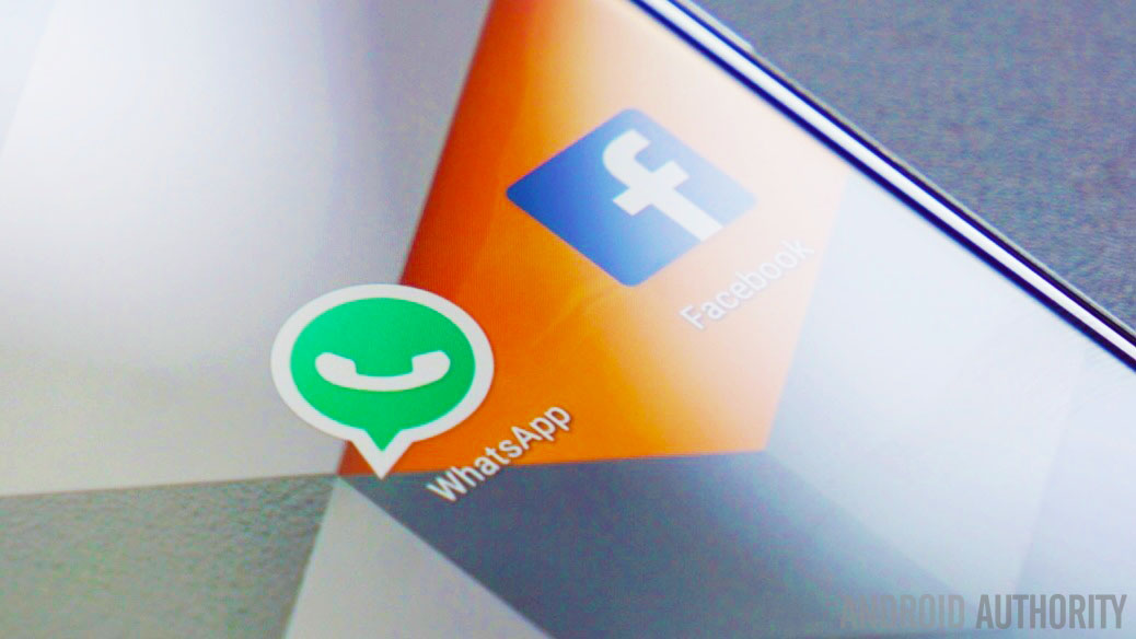 The WhatsApp logo on Android.