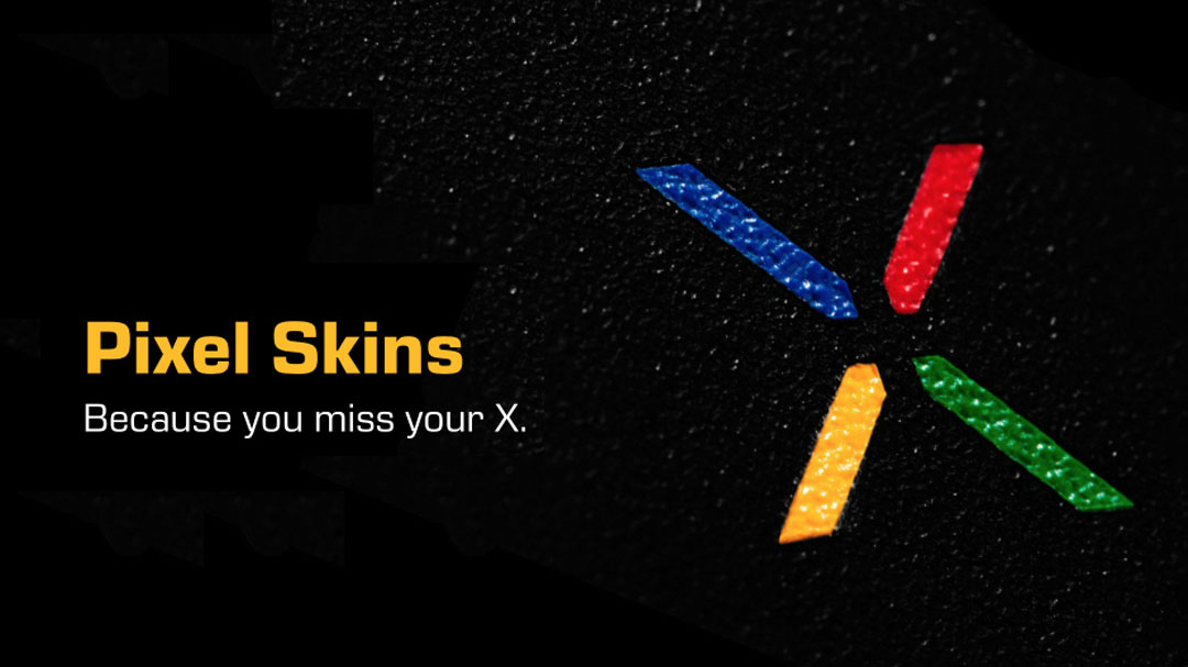 dbrand Nexus style Pixel skins