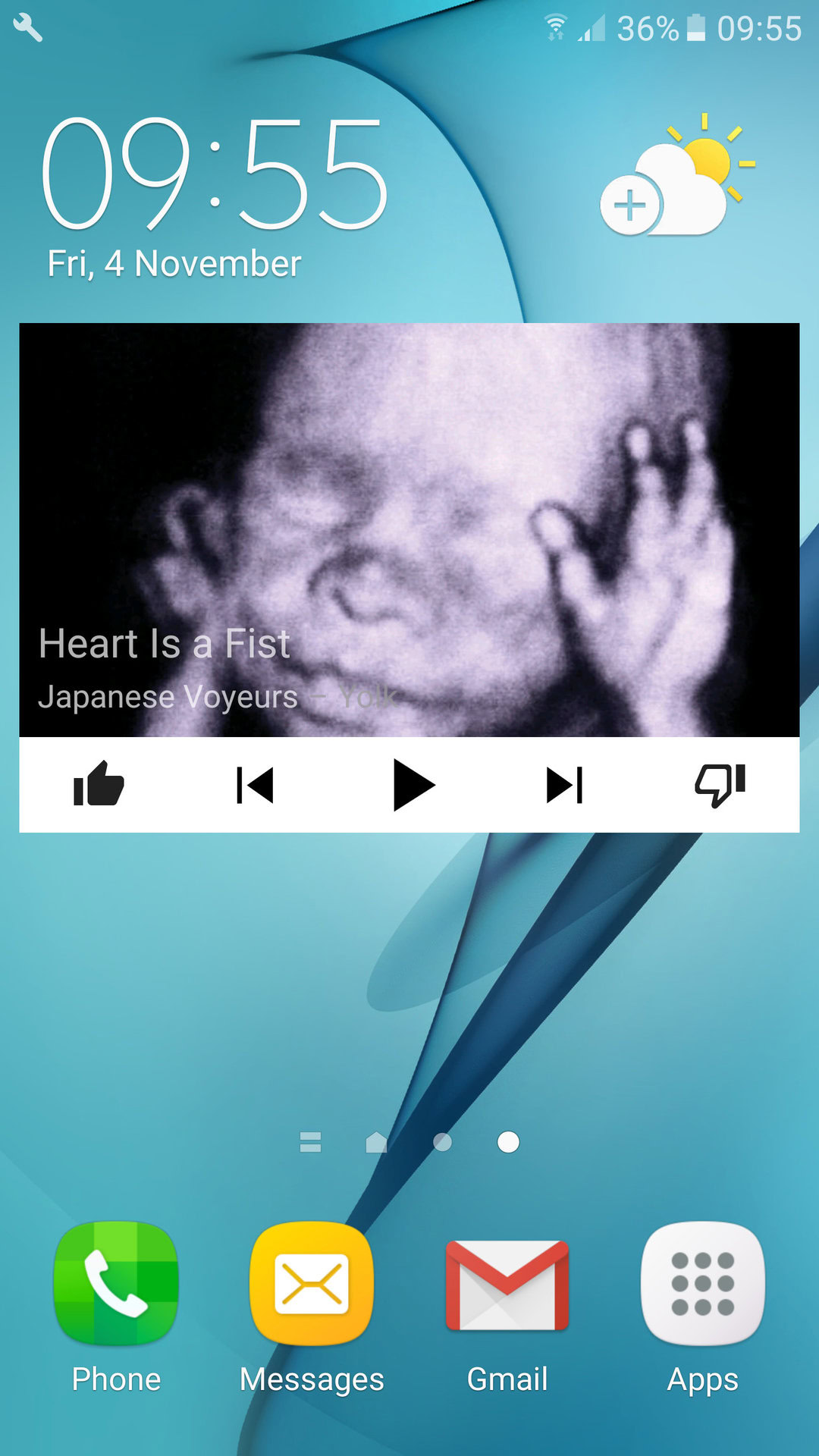 android-widget-hybrid-music-widget-example