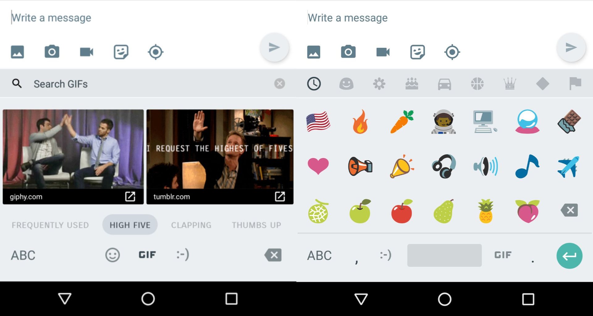 hangouts-git-keyboard