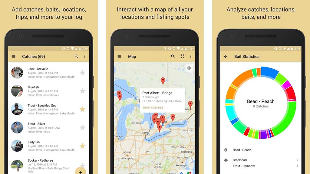 Angler's Log - best fishing apps for android