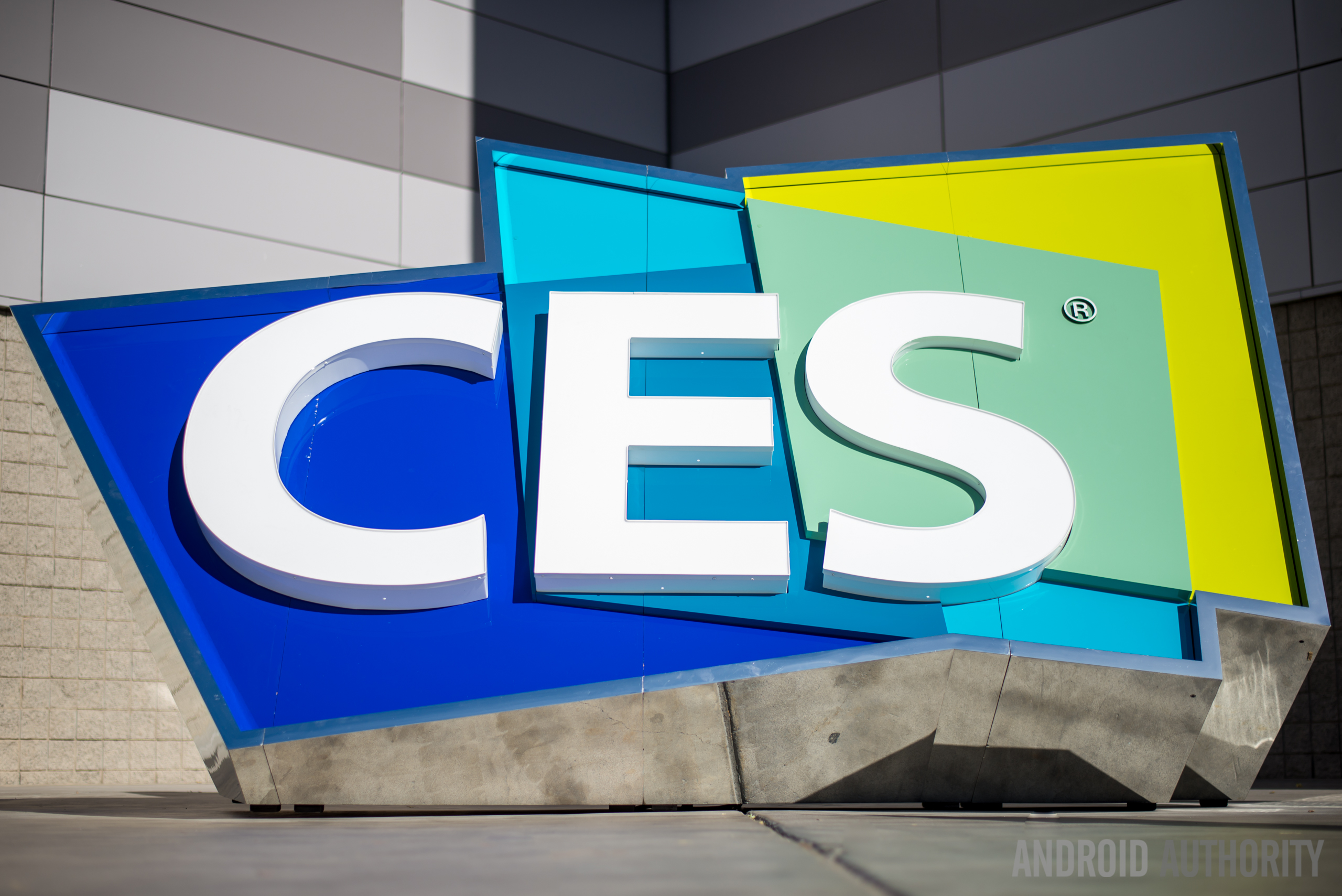 The CES logo from 2017.